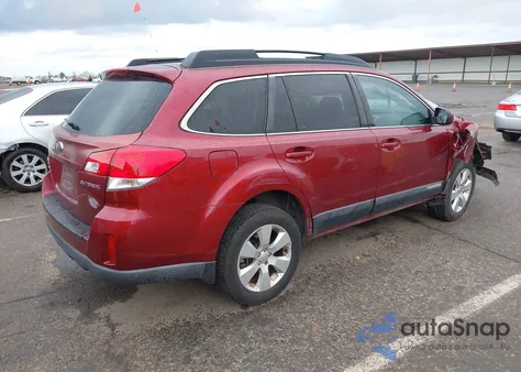 2012 Subaru Outback 2.5I Premium from USA, damaged, VIN 4S4BRCBC3C3272337